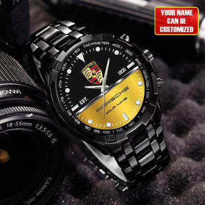 Personalized Pors EST 1931 Alloy Quartz Watch