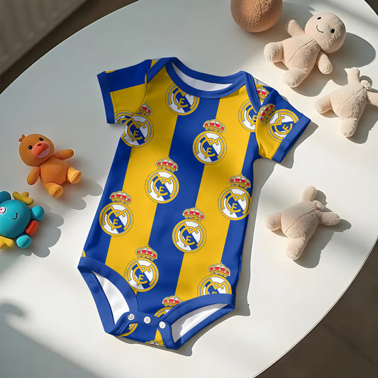 Customized Real Soccer Jersey , Baby Rib Bodysuit Sizes