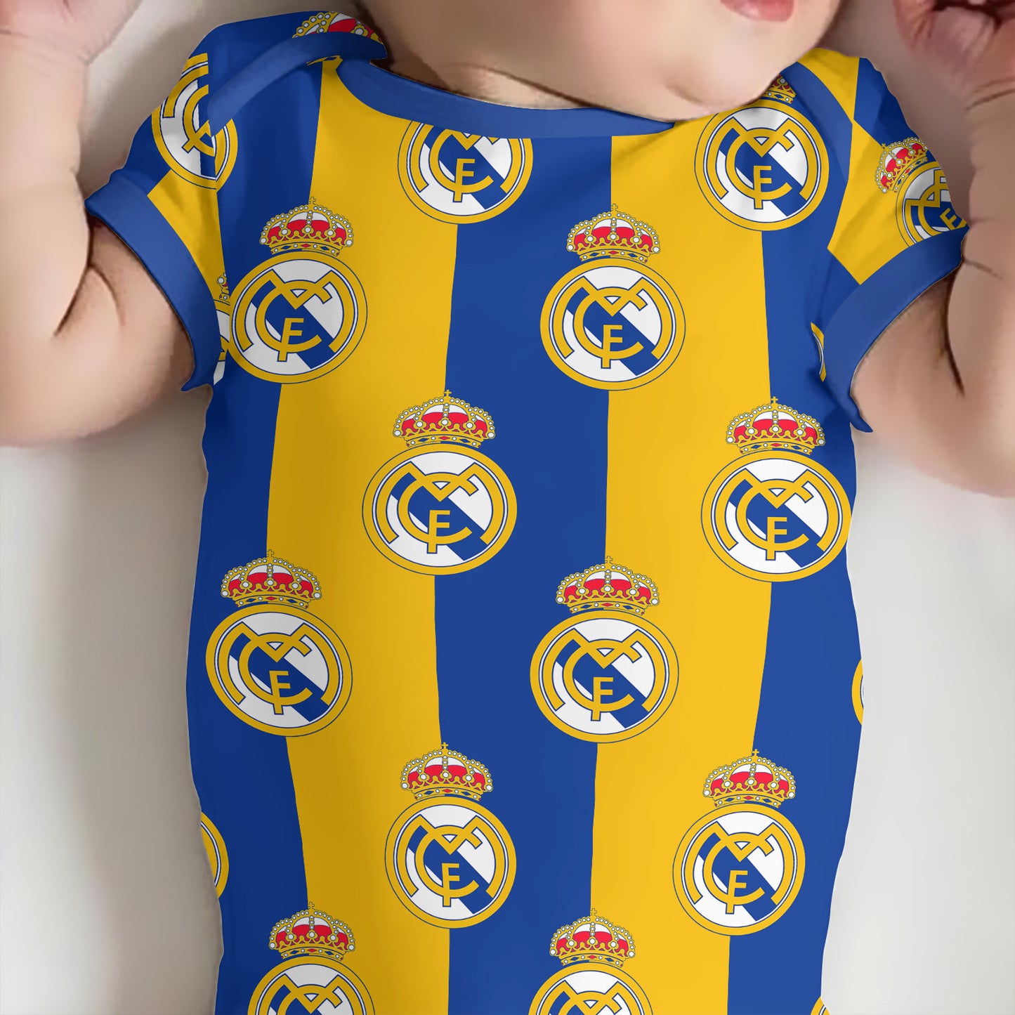 Customized Real Soccer Jersey , Baby Rib Bodysuit Sizes
