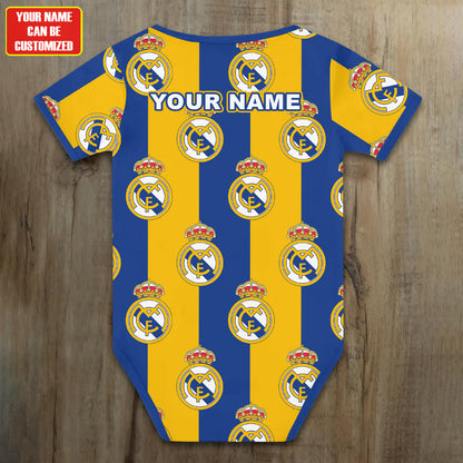 Customized Real Soccer Jersey , Baby Rib Bodysuit Sizes