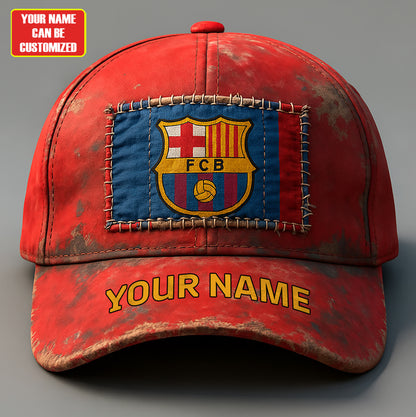 Personalized Barca FC Vintage Classic Cap