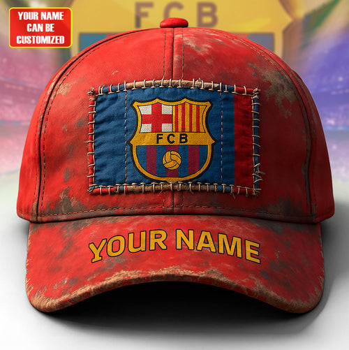 Personalized Barca FC Vintage Classic Cap
