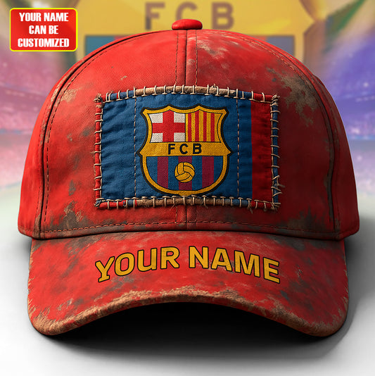 Personalized Barca FC Vintage Classic Cap
