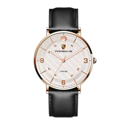 Personalized Pors Carlington Leather Watch Q290904