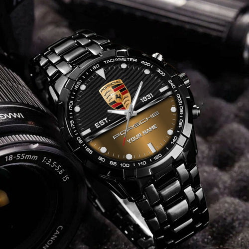 Personalized Pors EST 1931 Alloy Quartz Watch V2