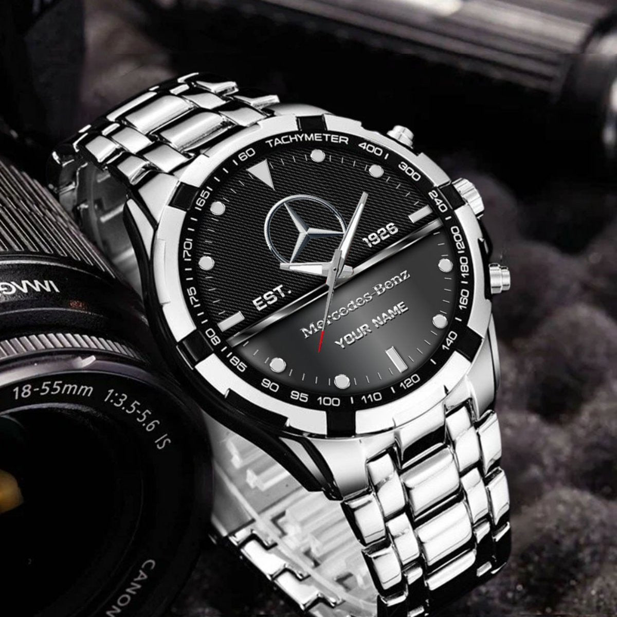 Personalized Merc EST 1926 Alloy Quartz Watch V2