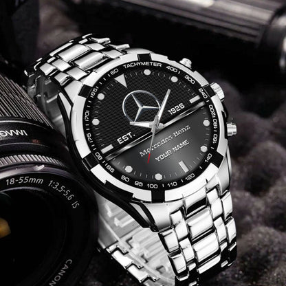 Personalized Merc EST 1926 Alloy Quartz Watch V2
