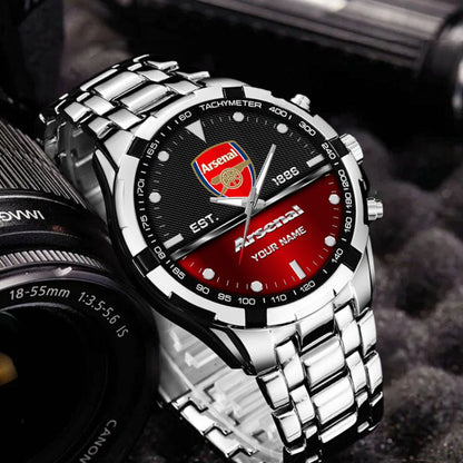 Personalized Arsenal EST 1886 Alloy Quartz Watch