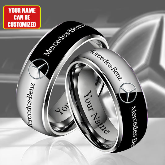 Personalized Merc Luxury Alloy Ring