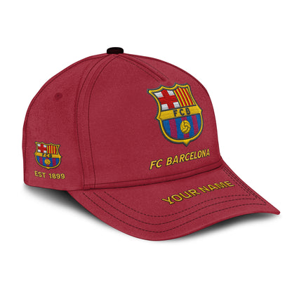 Personalized Barca FC Vintage Embroidery Classic Cap