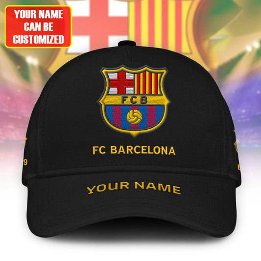 Personalized Barca FC Vintage Embroidery Classic Cap