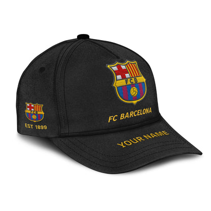Personalized Barca FC Vintage Embroidery Classic Cap