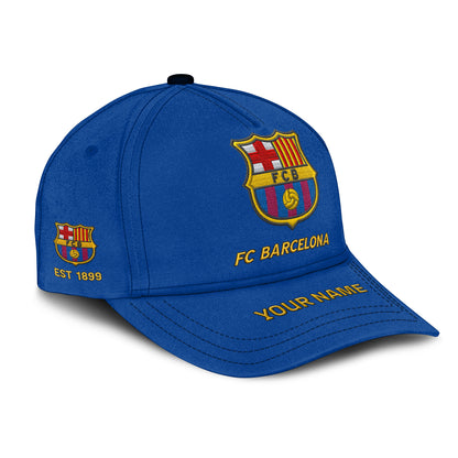Personalized Barca FC Vintage Embroidery Classic Cap