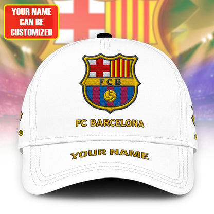 Personalized Barca FC Vintage Embroidery Classic Cap