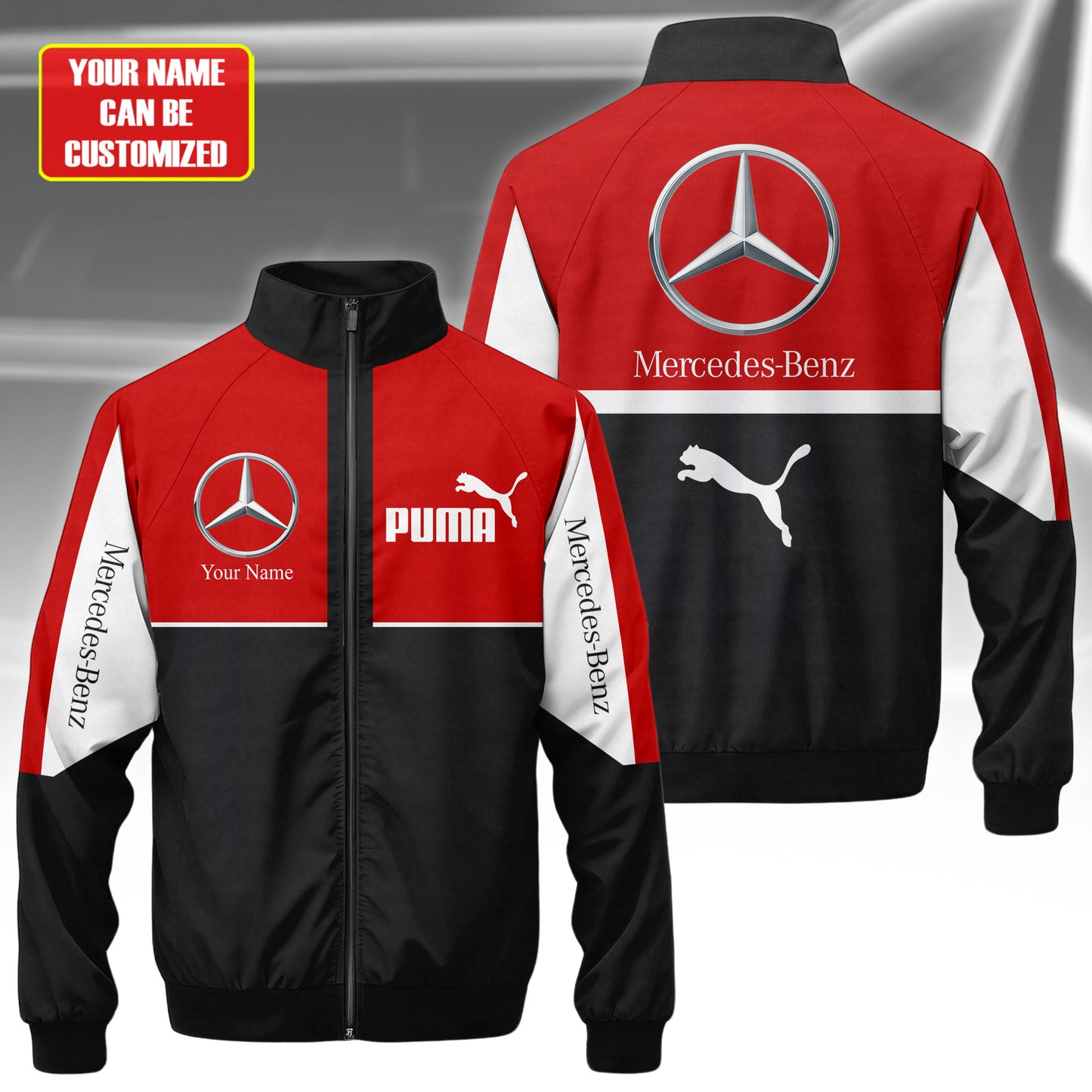 Merc X Pm Sport Zipper Stand Collar Jacket