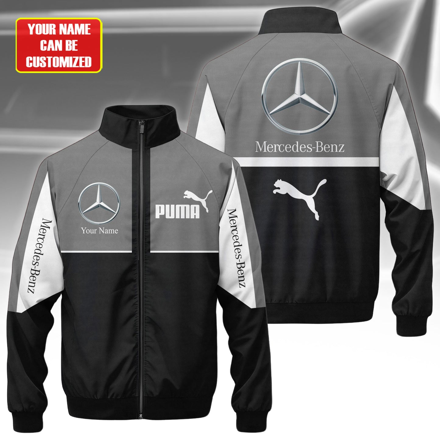 Merc X Pm Sport Zipper Stand Collar Jacket
