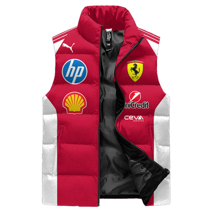 S.F Sleeveless Windproof Puffer Jacket P021002