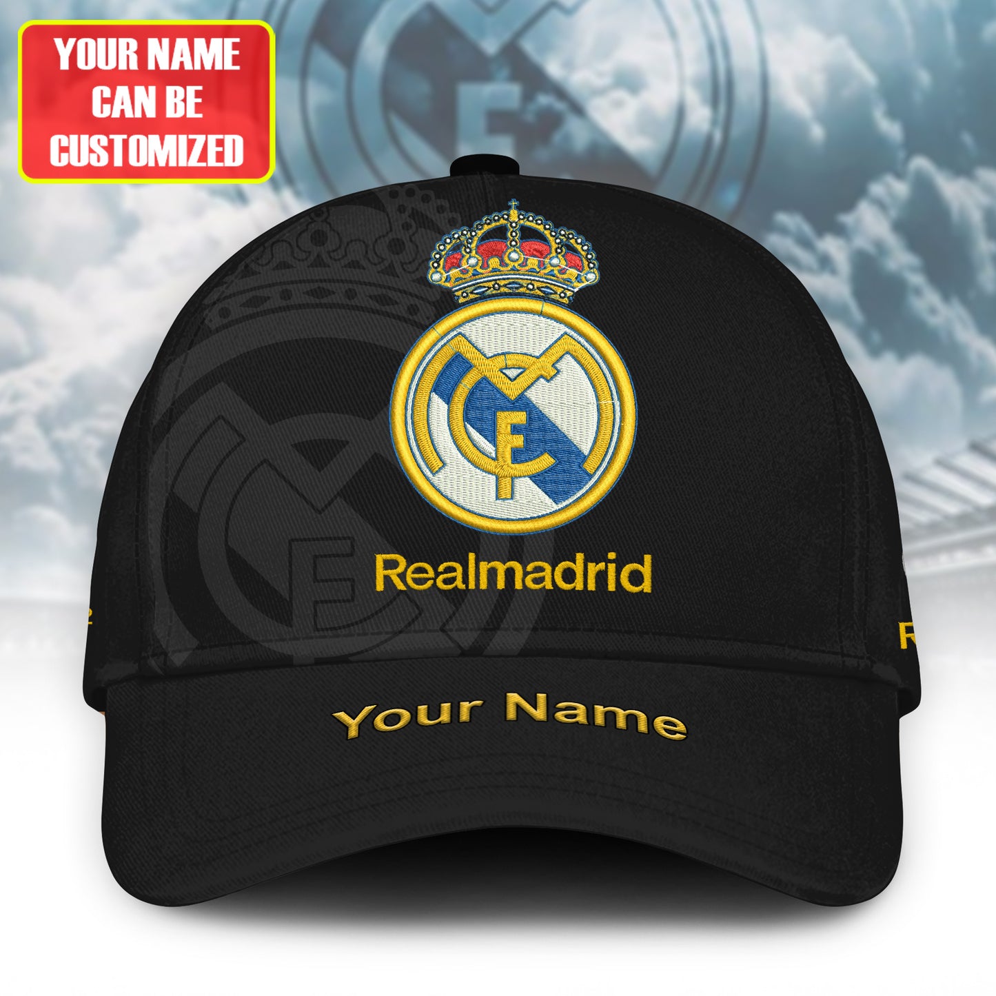 Personalized Real Vintage Embroidery Classic Cap