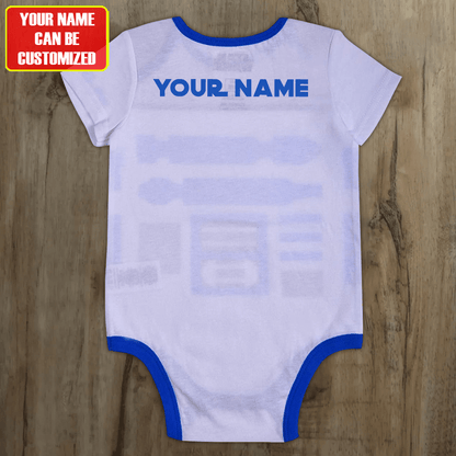 Customized Droid SW Jersey , Baby Rib Bodysuit Sizes