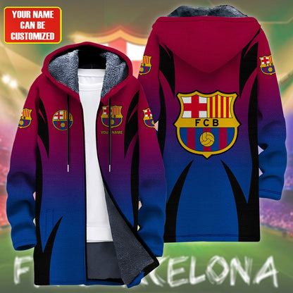 Barca FC Fleece Wind Jacket