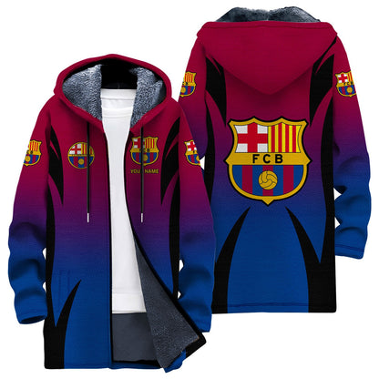 Barca FC Fleece Wind Jacket
