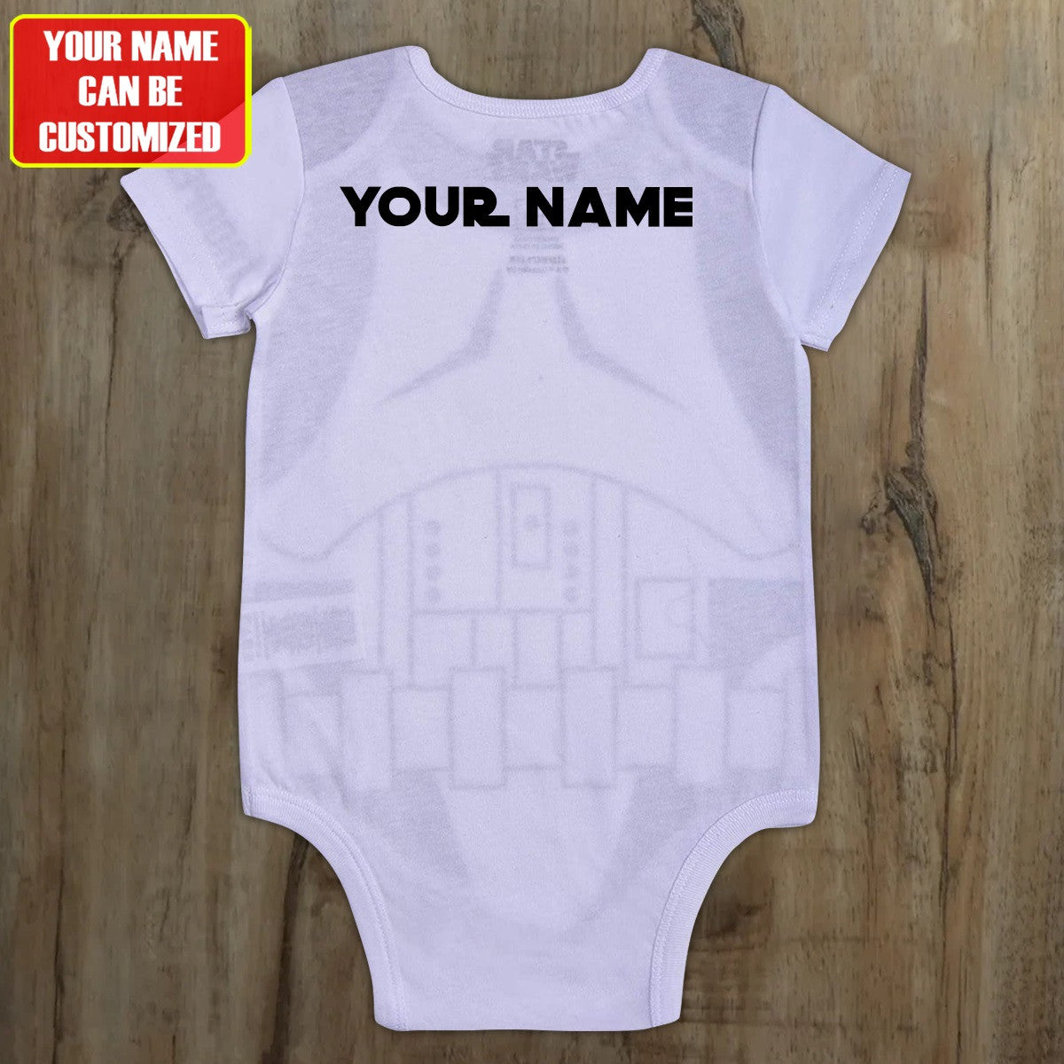 Customized Trooper SW Jersey , Baby Rib Bodysuit Sizes