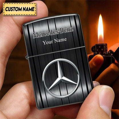 Personalized Merc Steel Zippo Lighter