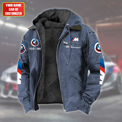 Personalized BW Motorsport Fur lining Paddle Jacket