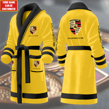 Personalized Pors Fleece Bathrobe P041003