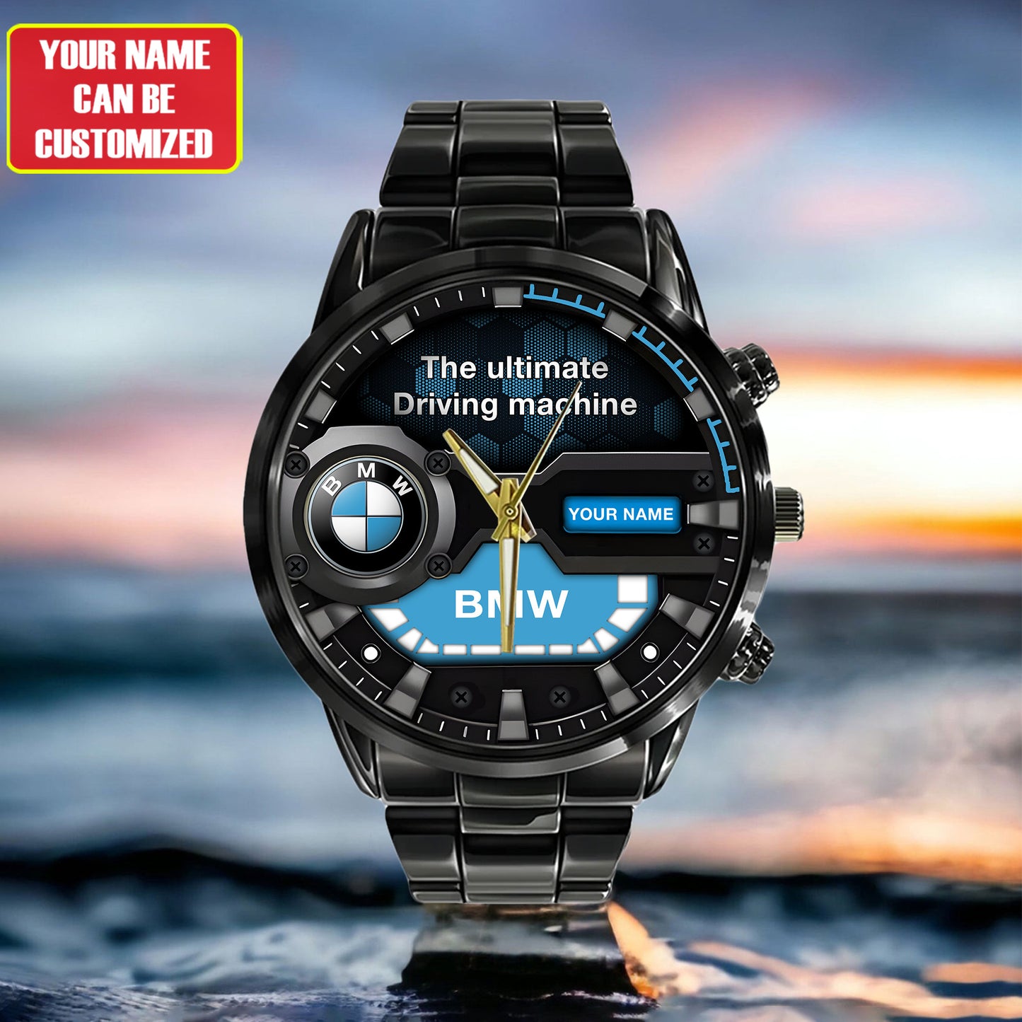 Personalized BW Ultimate Luxury Stainless Steel Watch