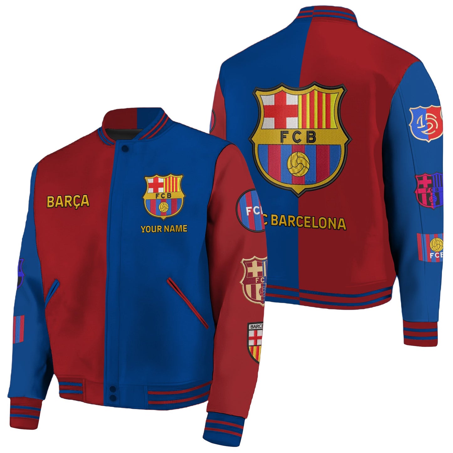 Barca Sport Baseball Jacket Q061006
