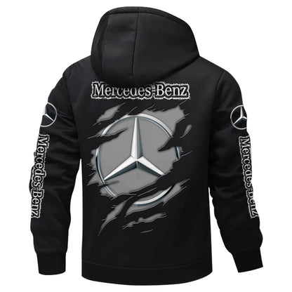 Personalized Merc Fleece 3D Unisex Hooded Jacket