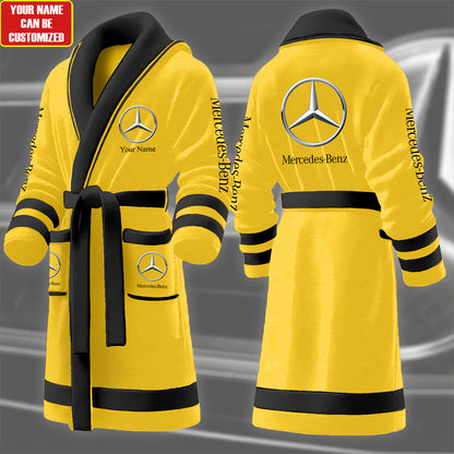 Personalized Merc Fleece Bathrobe P081001