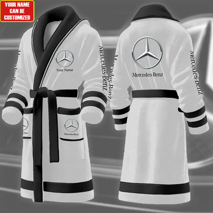 Personalized Merc Fleece Bathrobe P081001