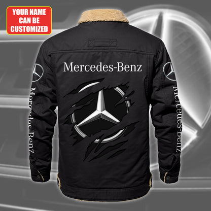 Personalized Merc Fleece Thermal Cotton Jacket