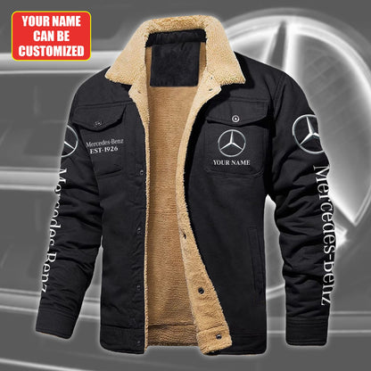 Personalized Merc Fleece Thermal Cotton Jacket