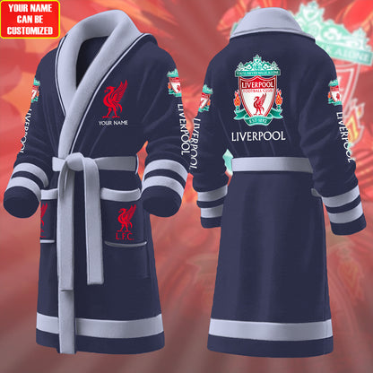 Personalized LFC Fleece Bathrobe