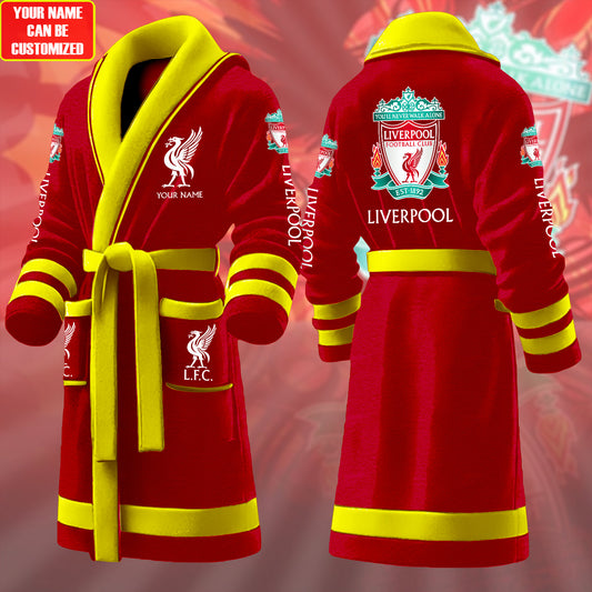 Personalized LFC Fleece Bathrobe