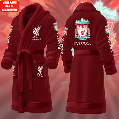 Personalized LFC Fleece Bathrobe
