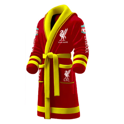 Personalized LFC Fleece Bathrobe