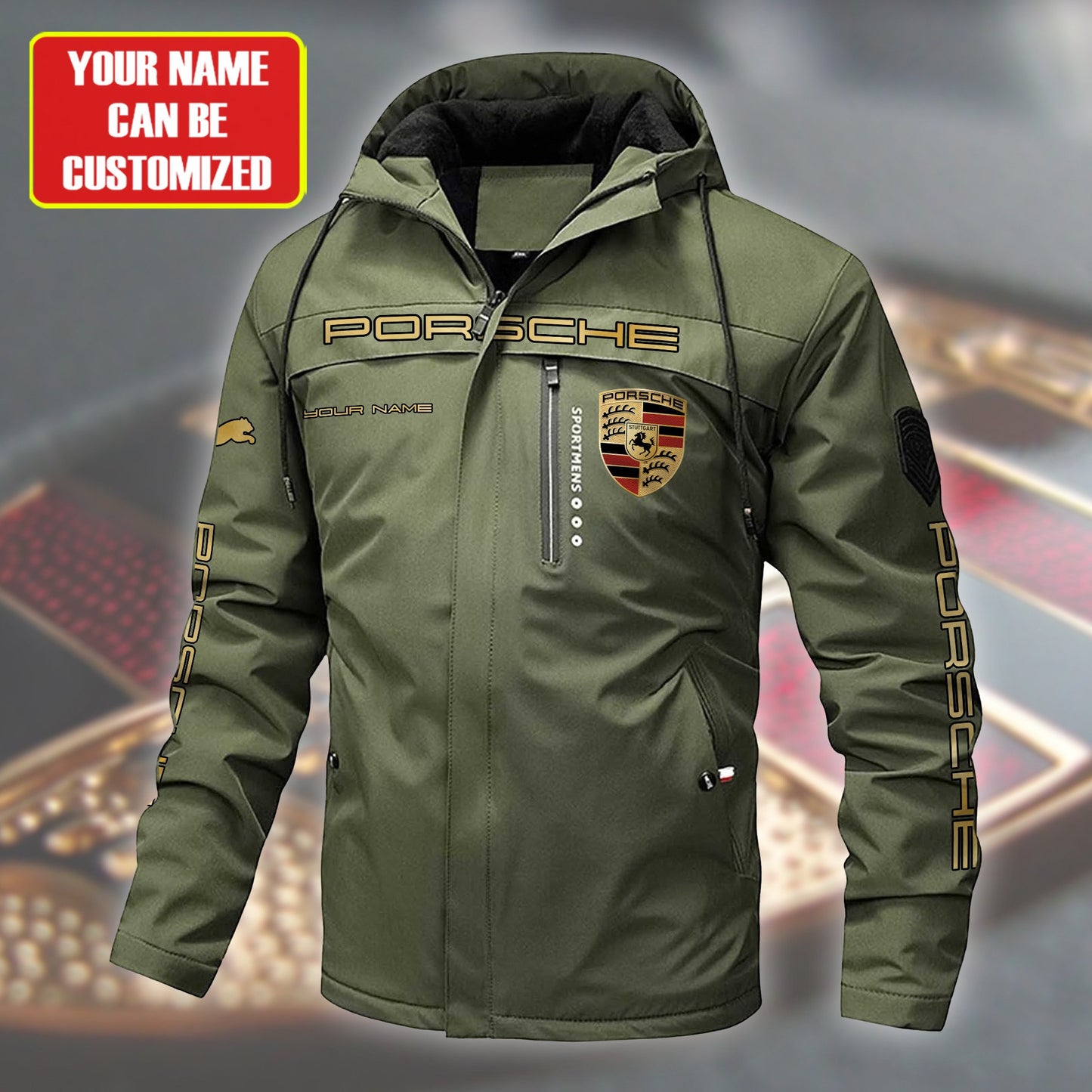Personalized Pors Windproof Jacket