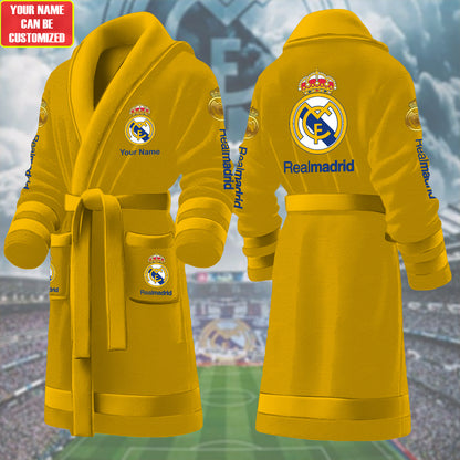 Personalized Real Fleece Bathrobe P091001