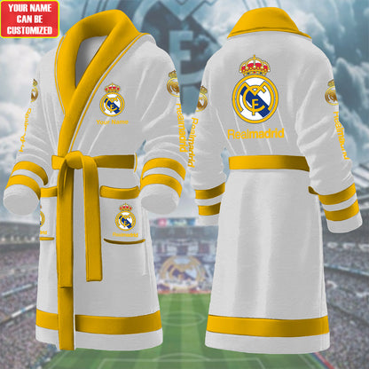 Personalized Real Fleece Bathrobe P091001