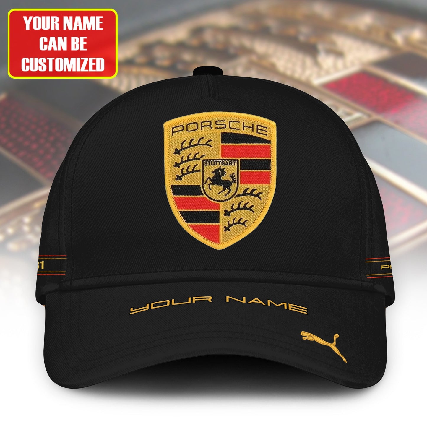 Personalized Pors Vintage Embroidery Classic Cap V2