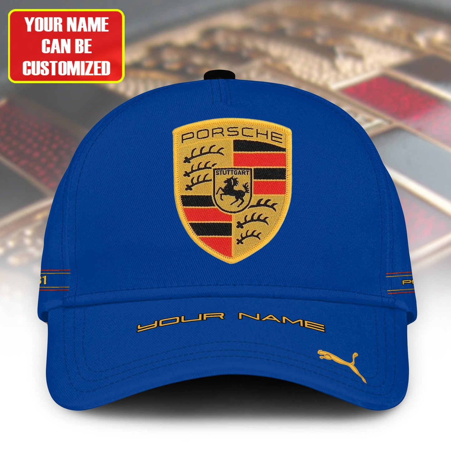 Personalized Pors Vintage Embroidery Classic Cap V2