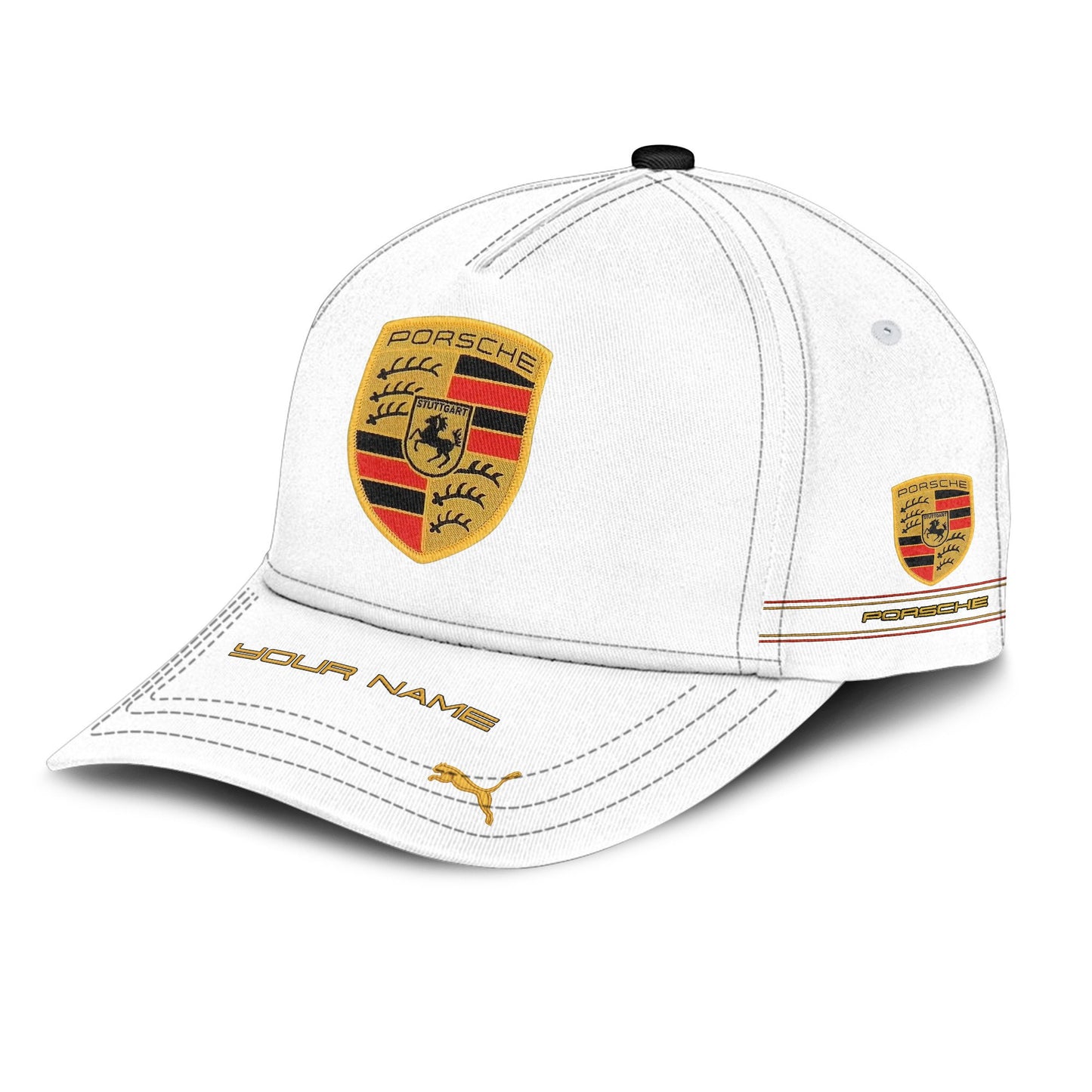 Personalized Pors Vintage Embroidery Classic Cap V2