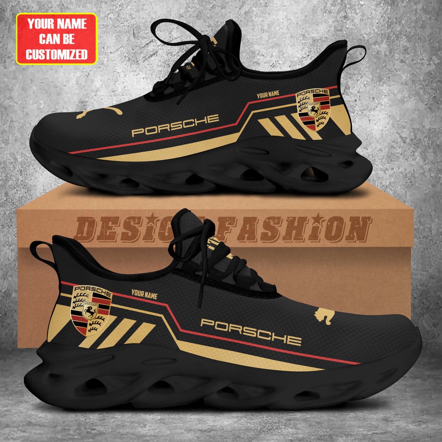 Personalized Pors Pm Chunky Custom Sneaker Q081003