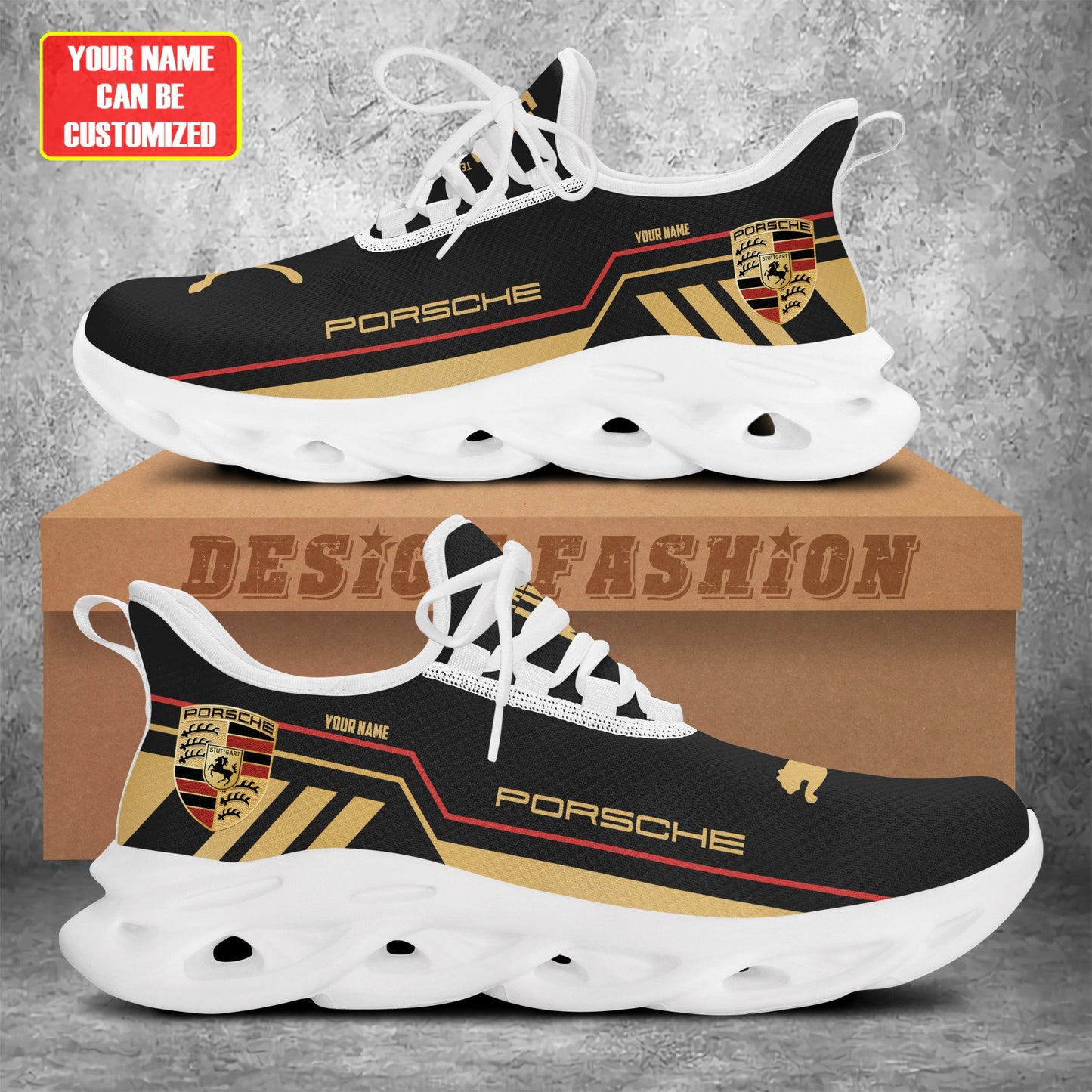 Personalized Pors Pm Chunky Custom Sneaker Q081003