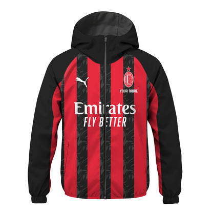 Personalized AC Milan 25/26 Windproof Rush Jacket