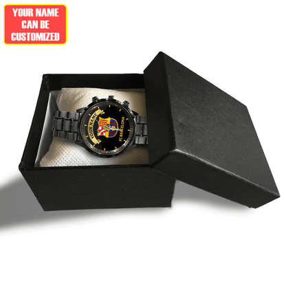 Personalized Barca FC Luxury Stainless Steel Watch